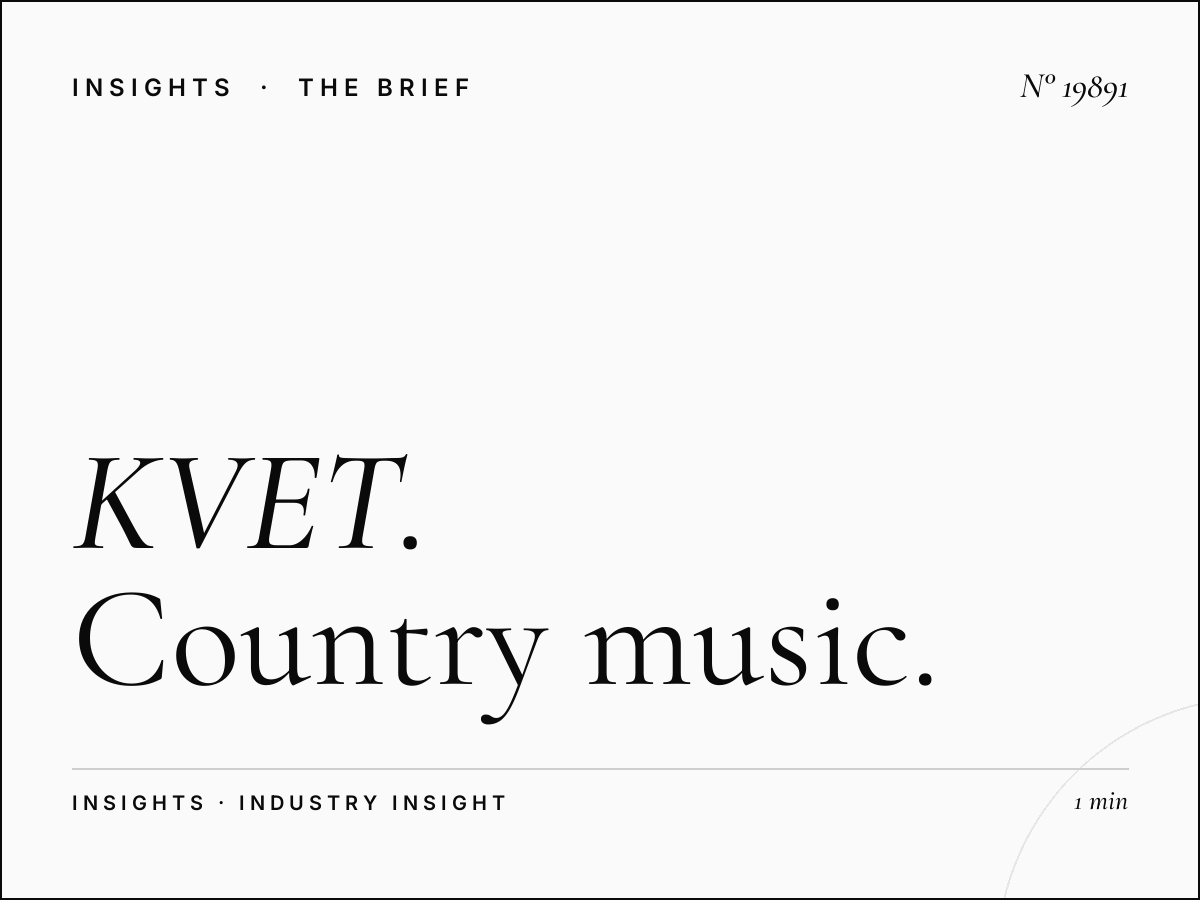 KVET 98.1 Country Format: Country Music Programming