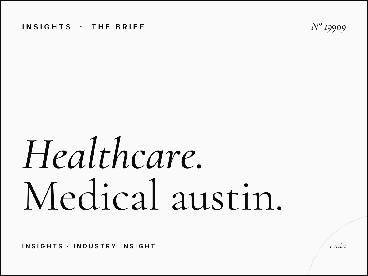 Healthcare KVET 98.1: Medical Austin Country Marketing