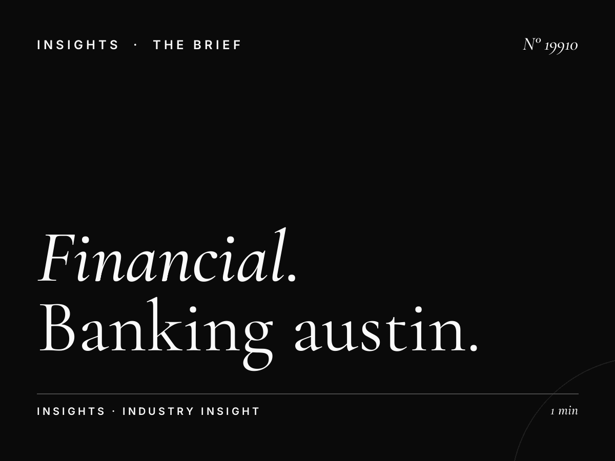 Financial Services KVET 98.1: Banking Austin Country