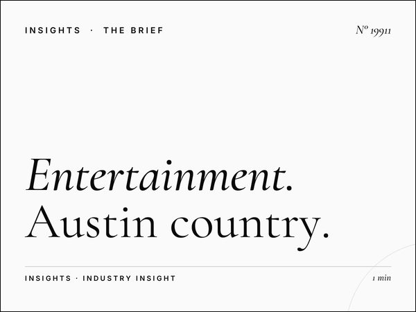 Entertainment KVET 98.1: Austin Country Events Promotion