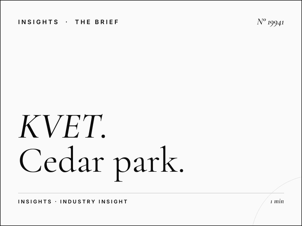 KVET 98.1 Cedar Park Coverage: Cedar Park Country