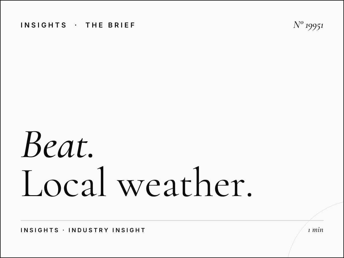 The Beat 102.3 Weather Updates: Local Weather Report