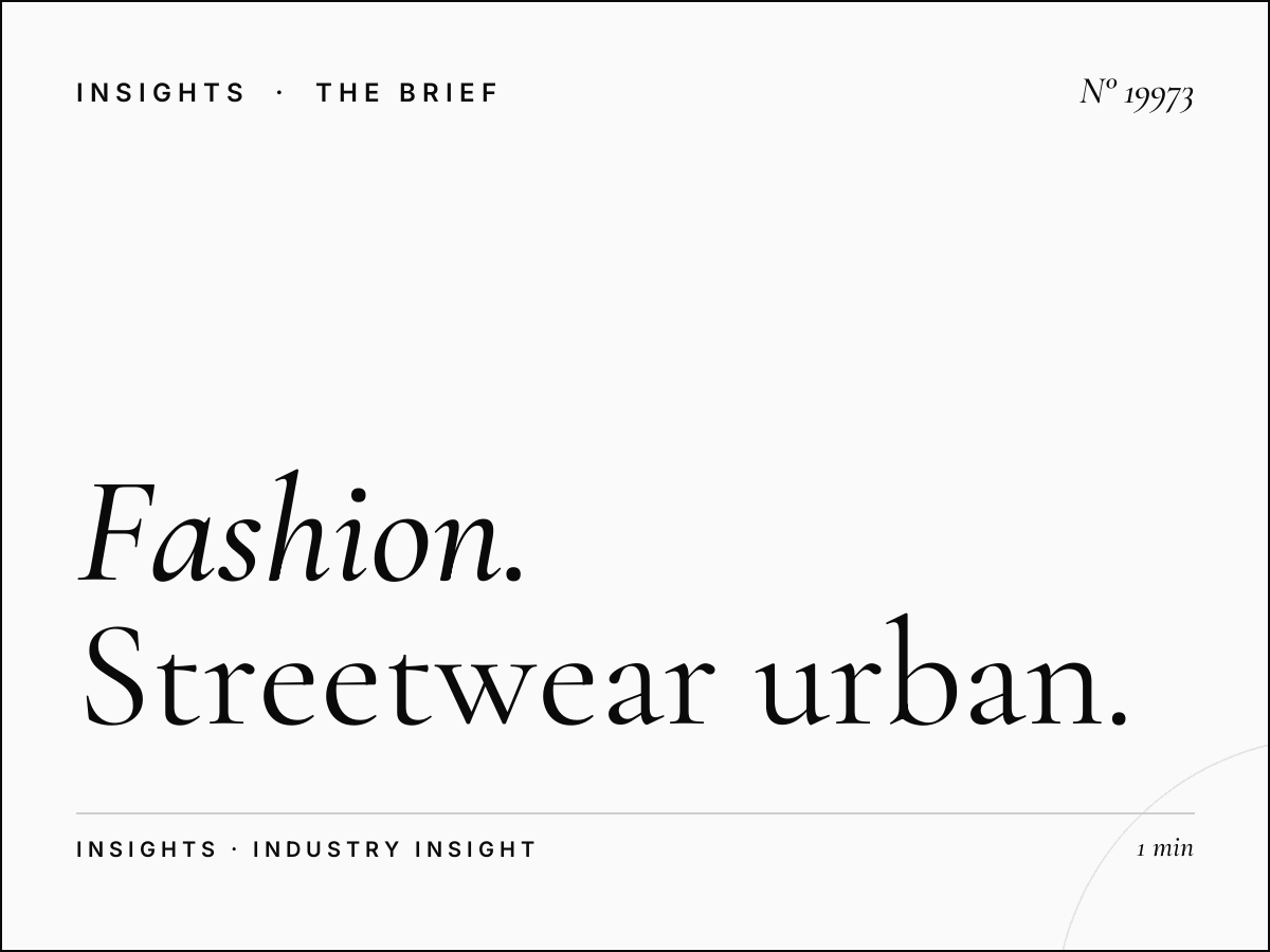 Fashion Brands The Beat 102.3: Streetwear Urban Marketing