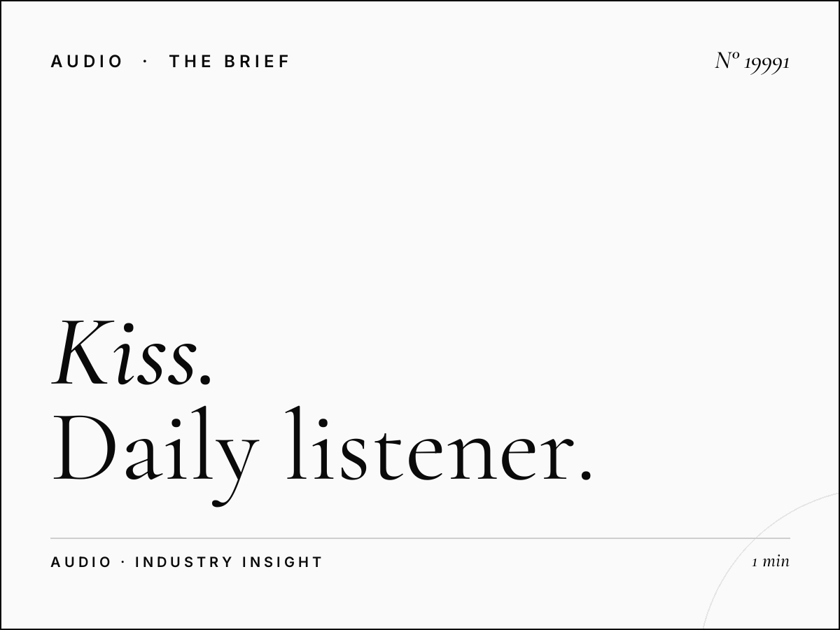Kiss FM 96.7 Reach: Daily Listener Impressions