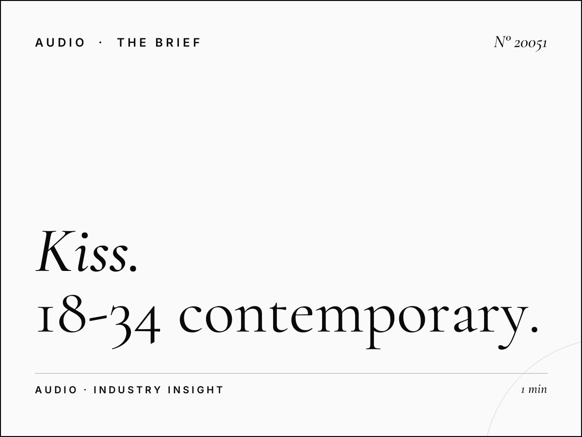 Kiss FM 96.7 Demographics: 18-34 Contemporary Hit Market