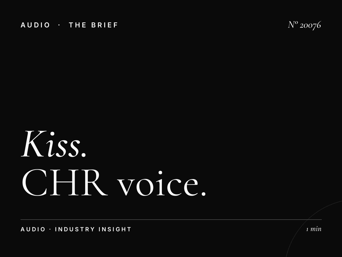 Kiss FM 96.7 Voice Over: CHR Voice Talent Options