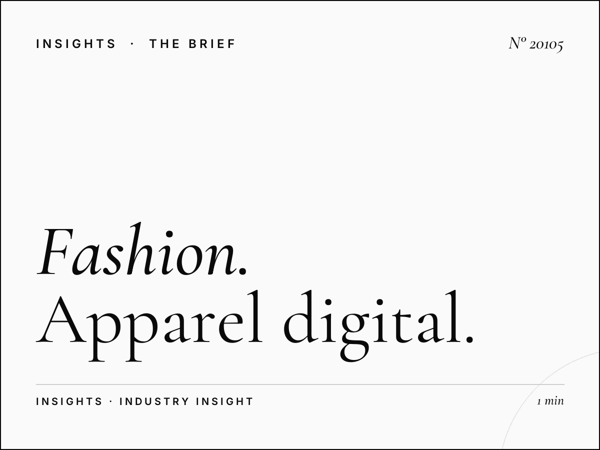 Fashion Brands Palmeraie Digital: Apparel Digital Casablanca