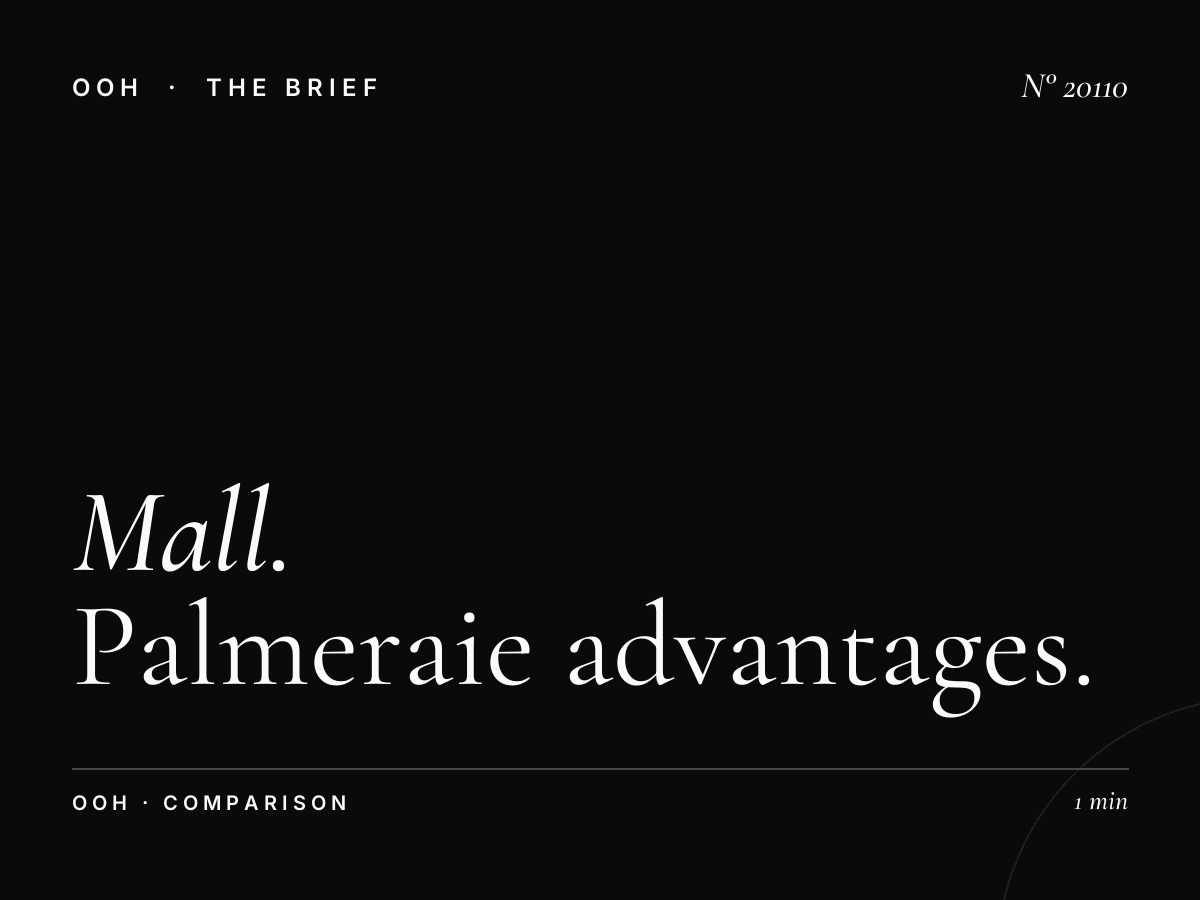 Mall Digital vs Traditional: Palmeraie Advantages