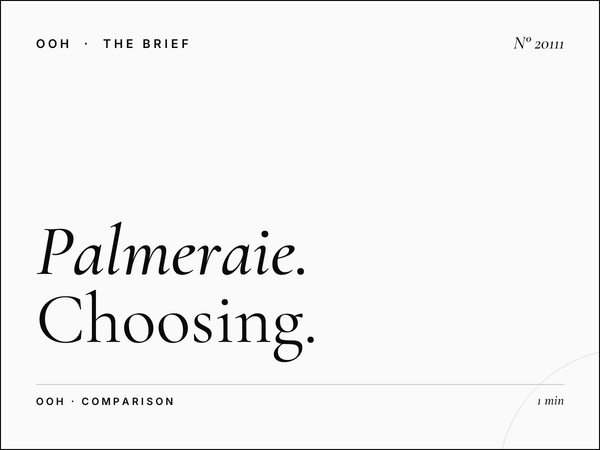 Palmeraie Digital Screen vs Billboard: Choosing the Right Format for Your Outdoor Campaign