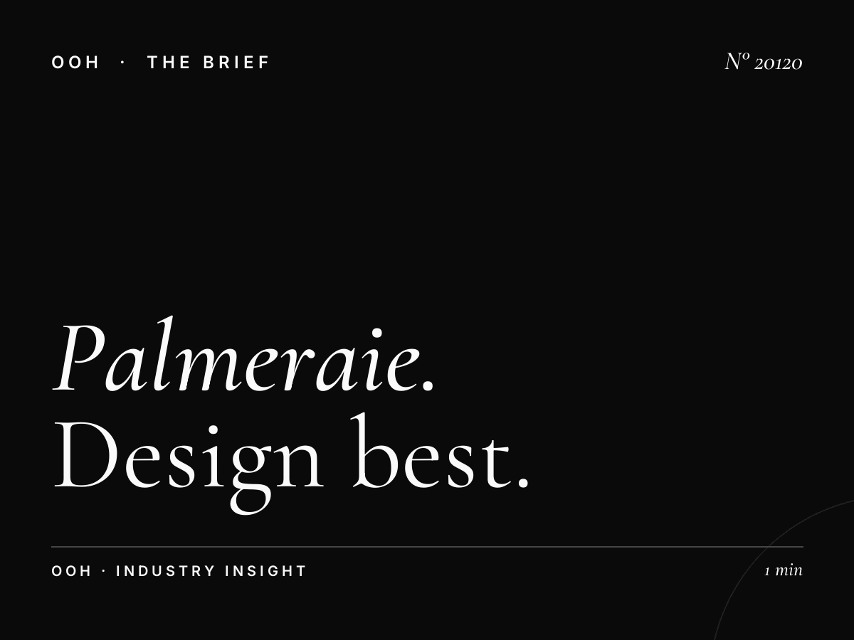 Palmeraie Digital Screen Creative: Design Best Practices