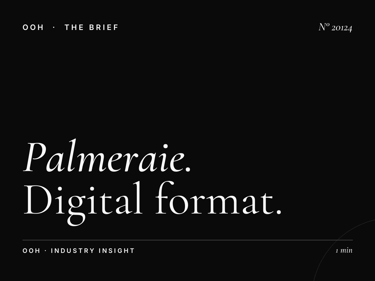 Palmeraie Digital Screen Size: Digital Format Specifications