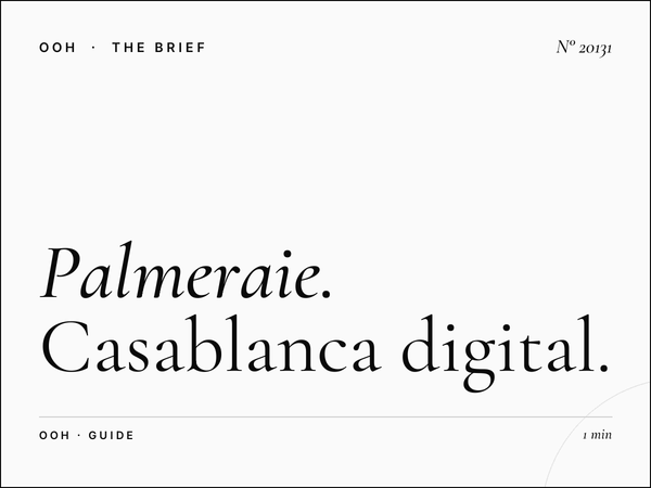 Palmeraie Digital Screen Budget: Casablanca Digital Guide