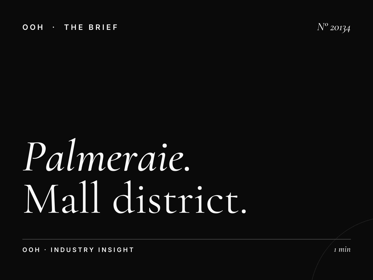 Palmeraie Digital Screen Morocco: Mall District Digital Marketing