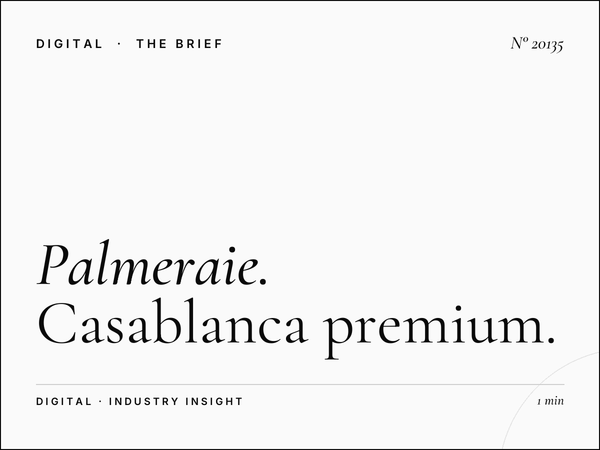 Palmeraie Digital Screen: Casablanca Premium Digital Advertising