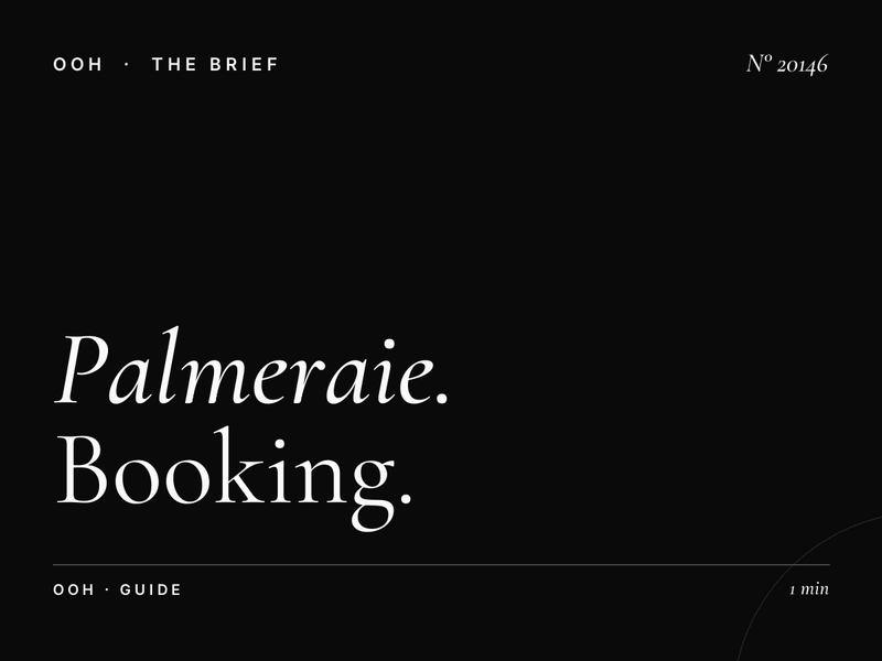 Palmeraie Digital Screen Reservation: Booking Guide