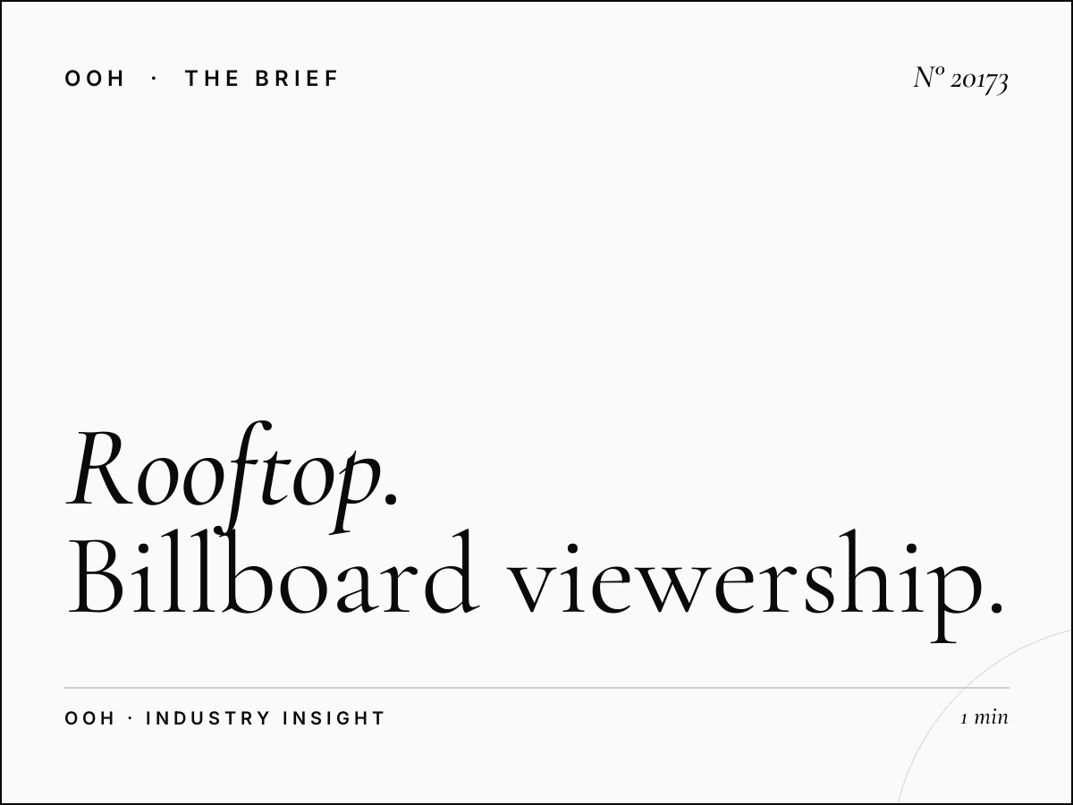 Rooftop Roudani Traffic: Billboard Viewership and Advertising Impact
