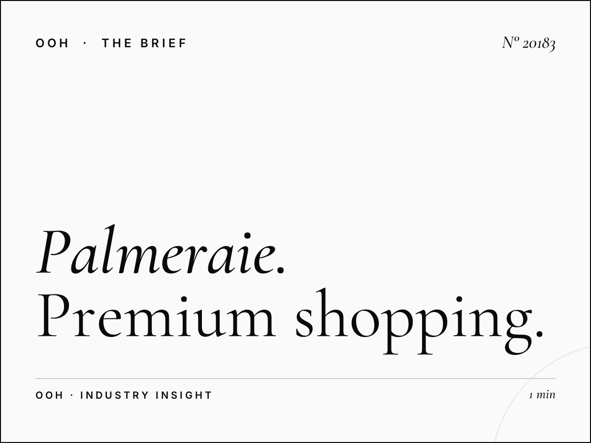Palmeraie Mall District: Premium Shopping Area Targeting