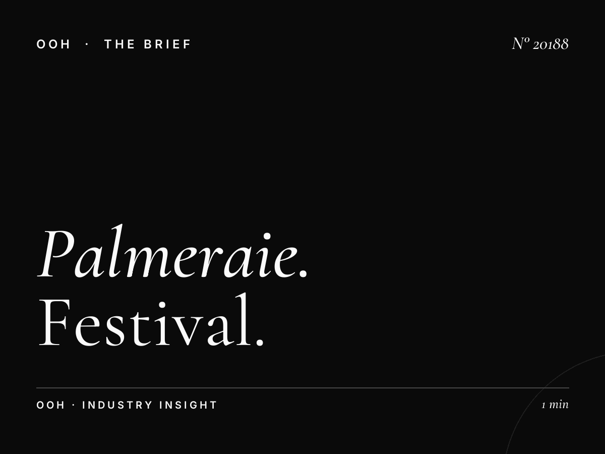 Palmeraie Digital Screen Event Marketing: Festival