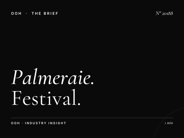 Palmeraie Digital Screen Event Marketing: Festival