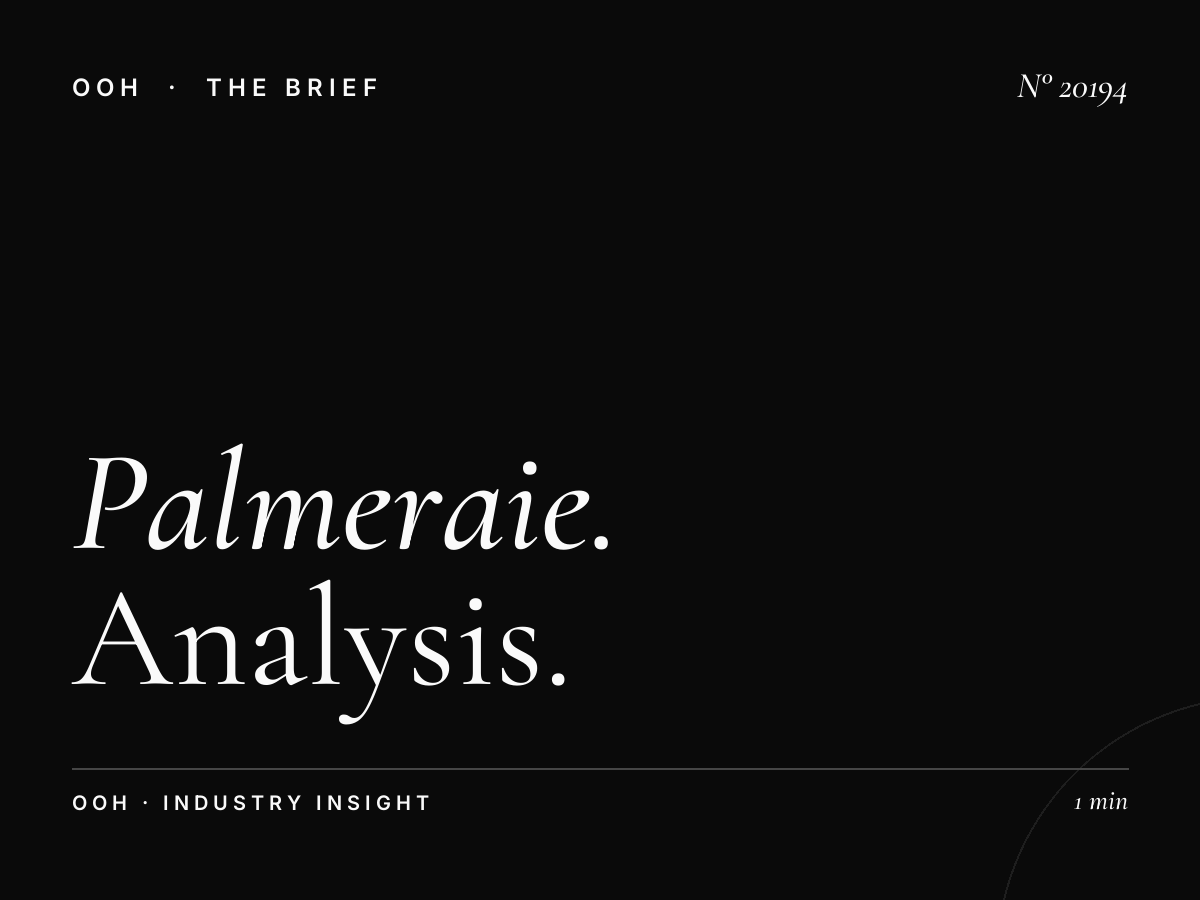 Palmeraie Digital Screen Audience Profile: Analysis