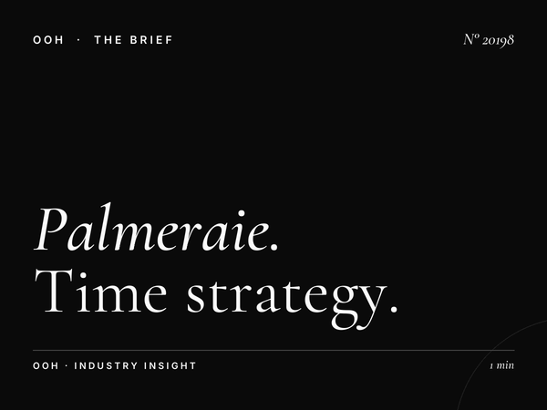 Palmeraie Digital Screen Dayparting: Time Strategy
