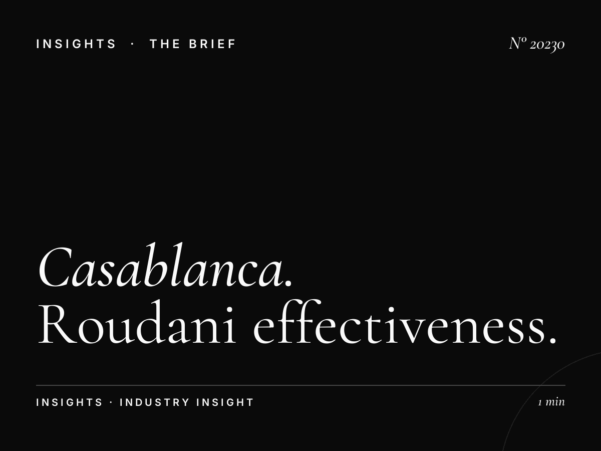 Casablanca Skyline Visibility: Roudani Effectiveness