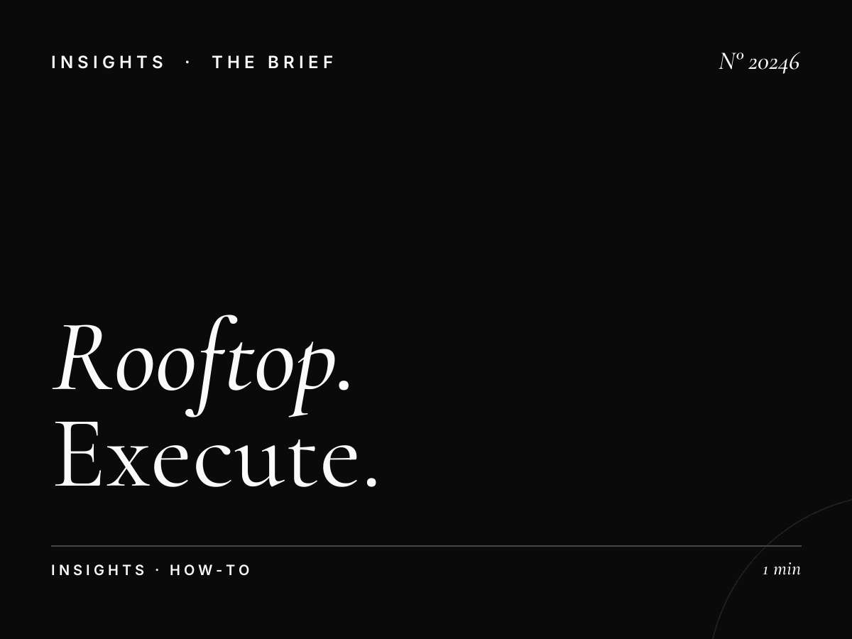 Rooftop Roudani Launch: How to Execute a Product Launch That Turns Heads