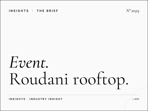 Event Advertising Casablanca: Roudani Rooftop Promotion