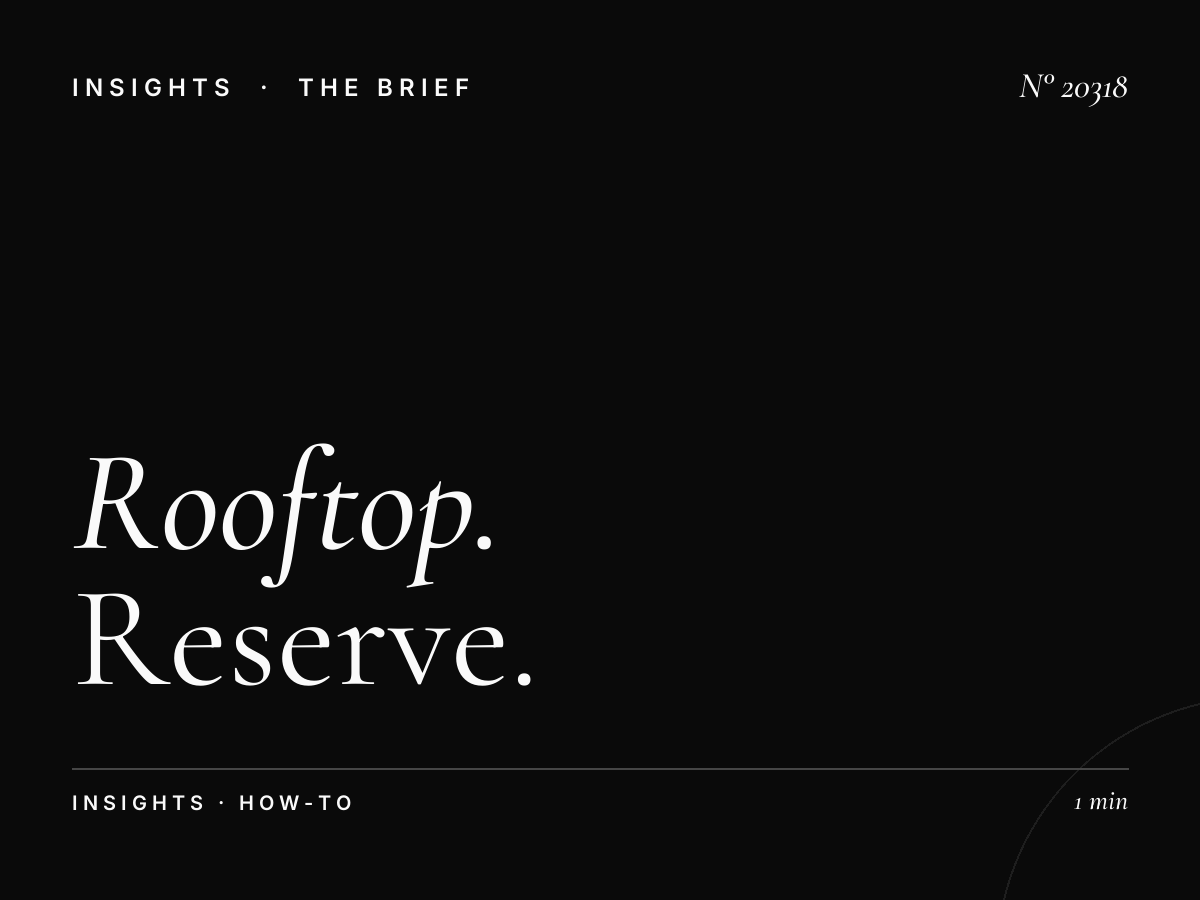Rooftop Massira El Khadra Booking: How to Reserve Your Premium Advertising Space
