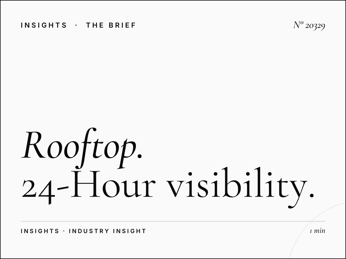 Rooftop Massira El Khadra Lighting: 24-Hour Visibility