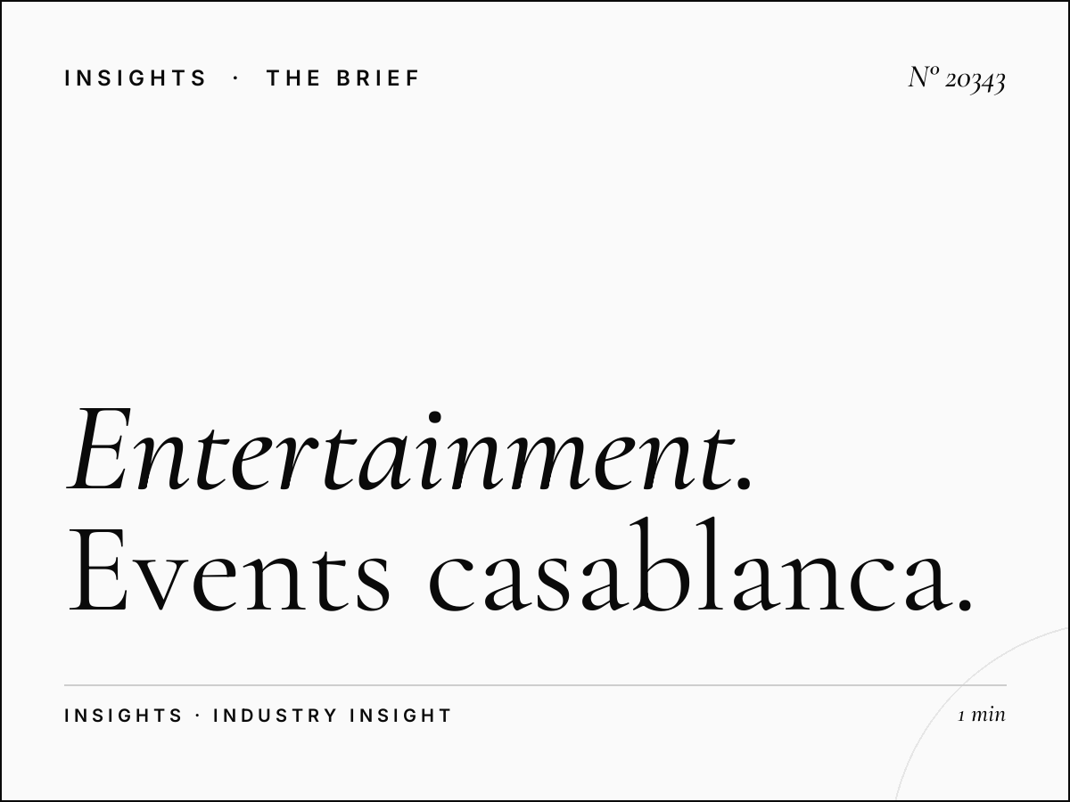 Entertainment Rooftop Massira El Khadra: Events Casablanca