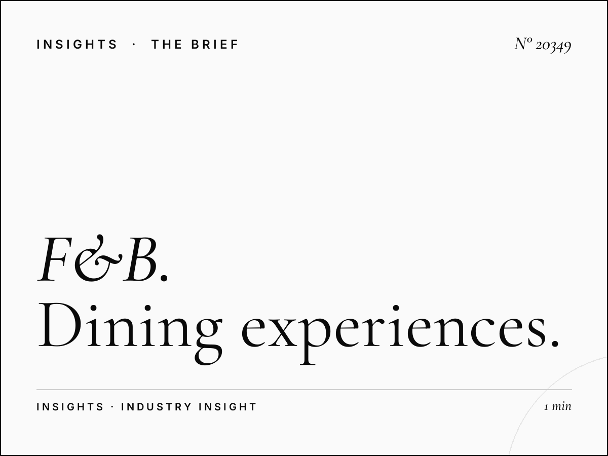 F&B Restaurants Rooftop Massira El Khadra: Dining Experiences That Elevate Brand Presence