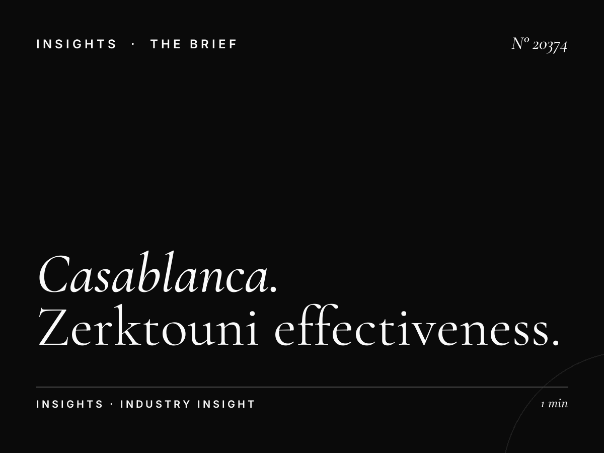 Casablanca Boulevard Visibility: Zerktouni Effectiveness