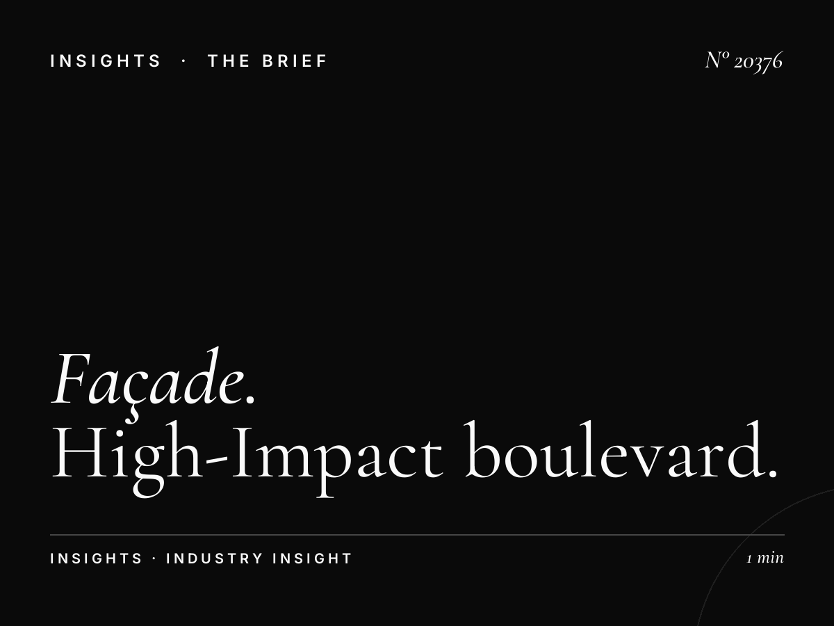 Façade Zerktouni Visibility: High-Impact Boulevard Advertising in Morocco's Commercial Heart