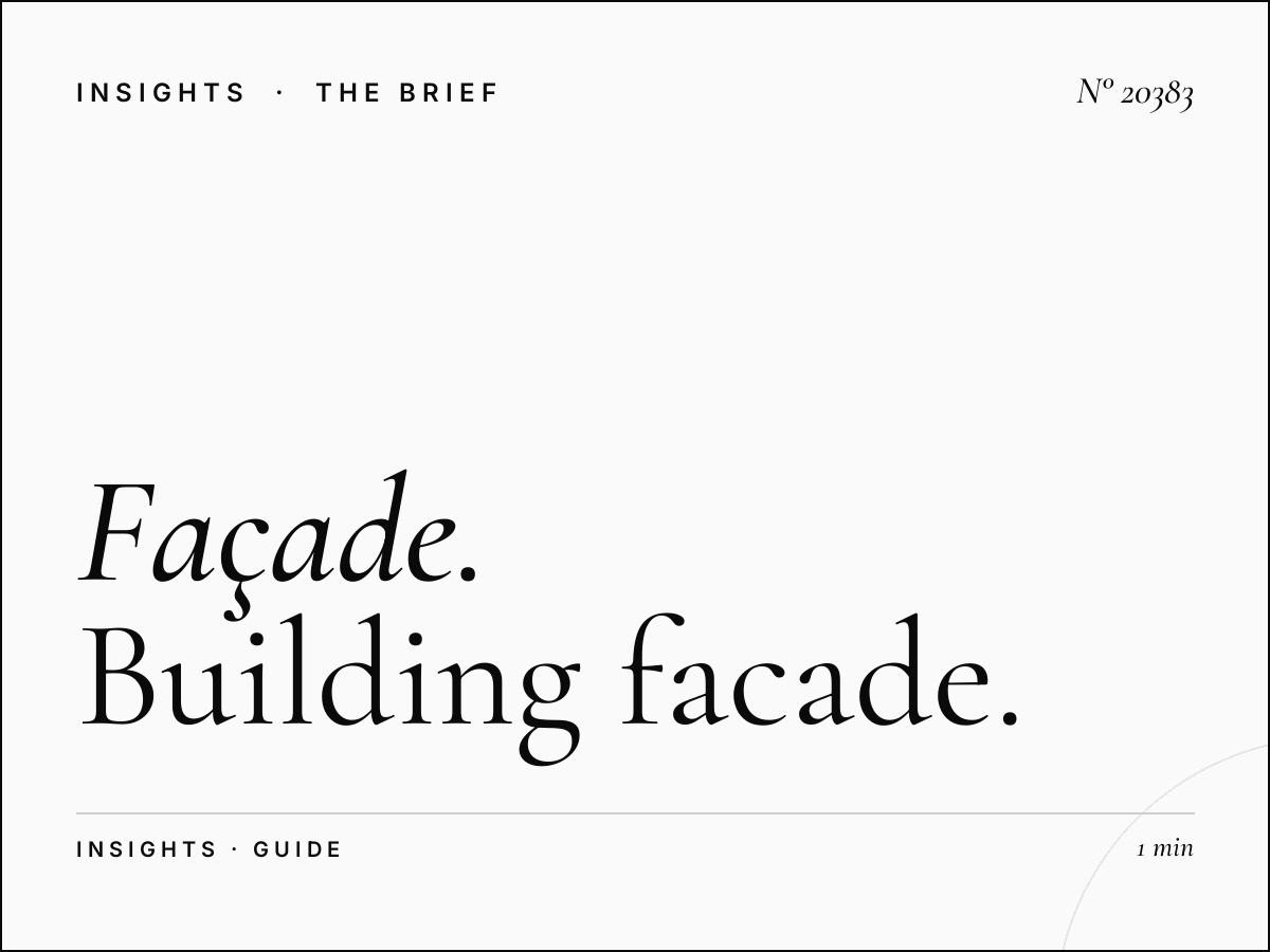 Façade Zerktouni Format: Building Facade Size Guide