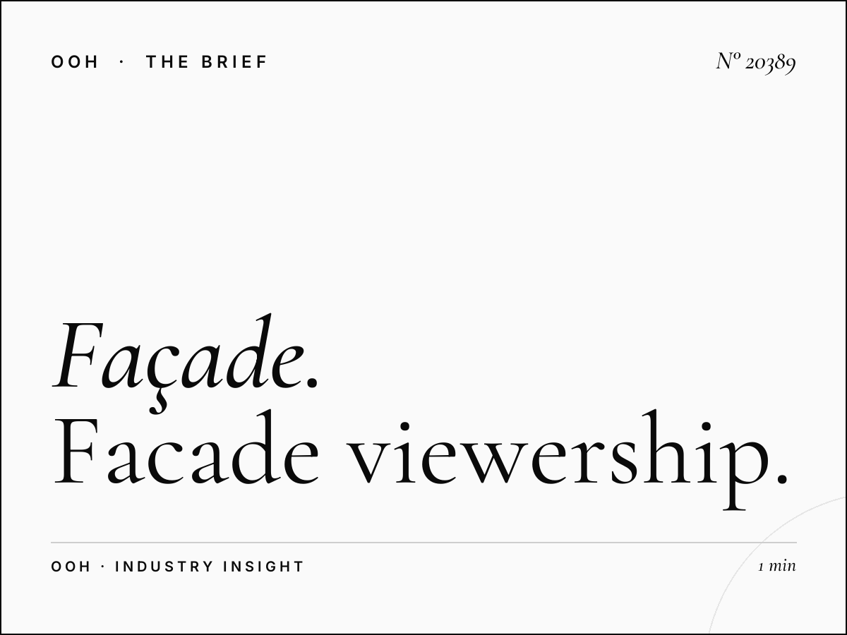 Façade Zerktouni Traffic: Facade Viewership and the Premium Billboard Opportunity in Casablanca's Business District