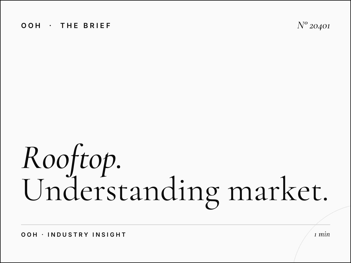 Rooftop Massira El Khadra Competitive: Understanding Market Share in Morocco's Premium OOH Landscape
