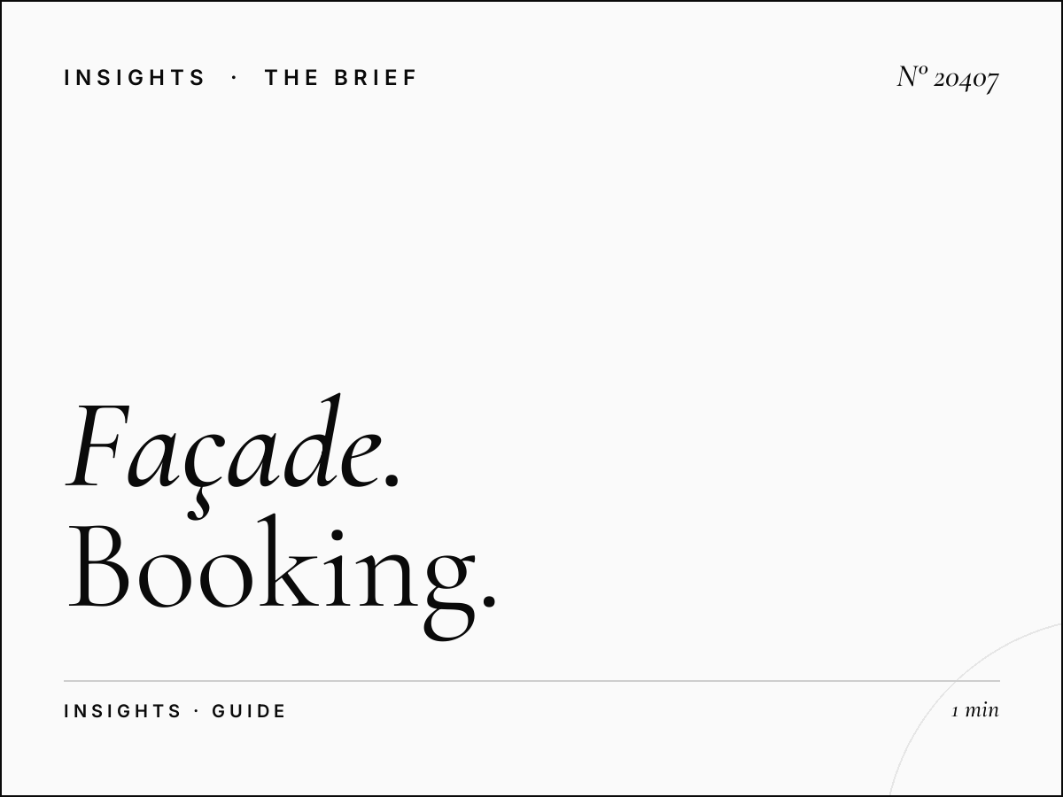 Façade Zerktouni Reservation: Booking Guide
