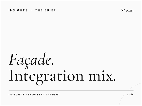 Façade Zerktouni Marketing: Integration Mix