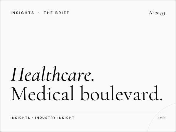 Healthcare Façade Zerktouni: Medical Boulevard Marketing