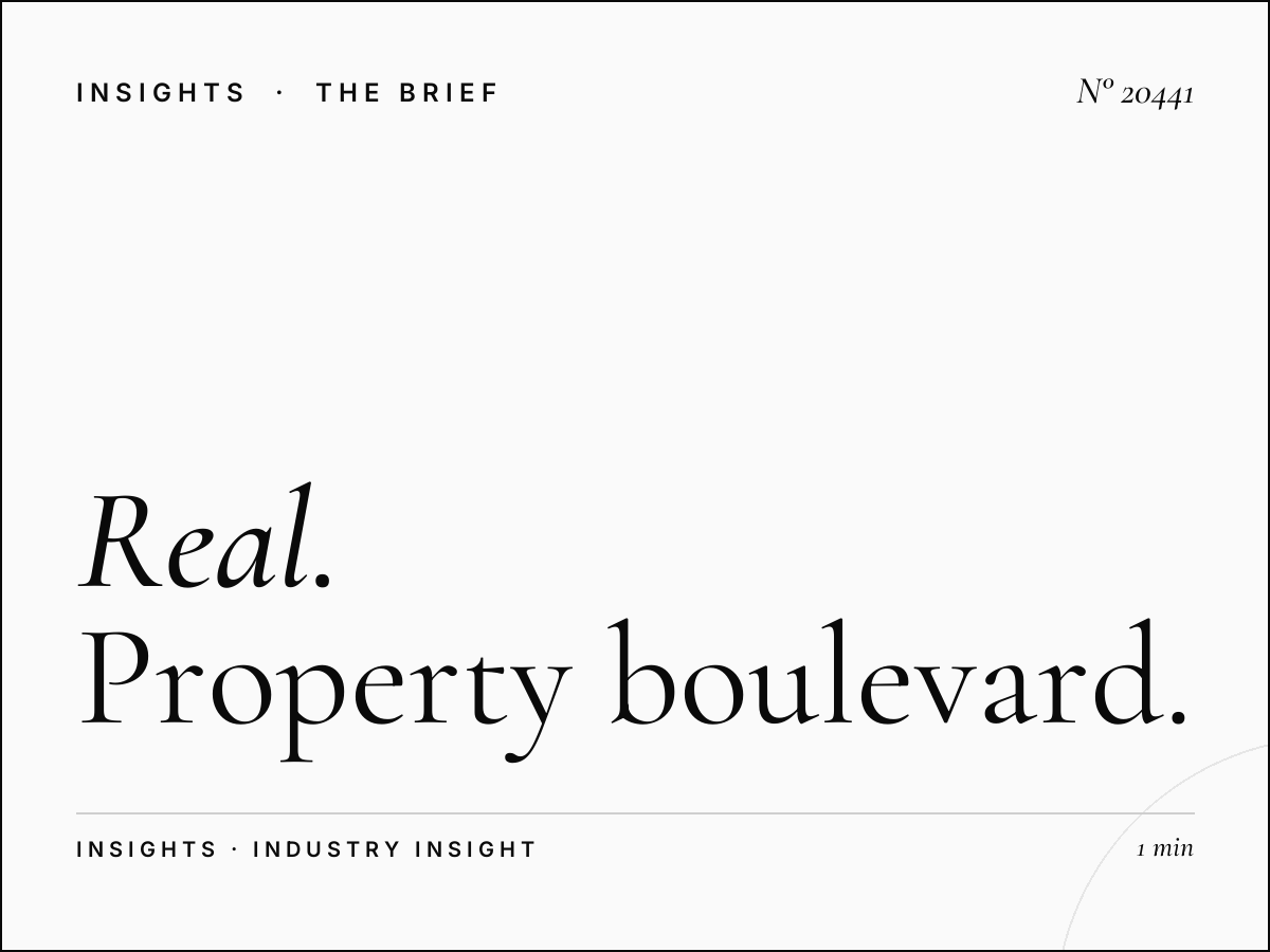Real Estate Façade Zerktouni: Property Boulevard Marketing