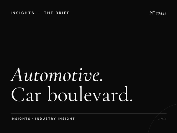 Automotive Brands Façade Zerktouni: Car Boulevard Facade