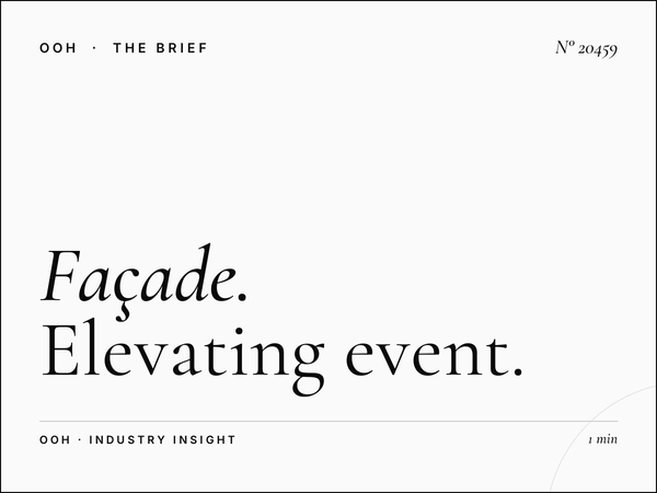 Façade Zerktouni Event: Elevating Event Promotion Through Premium Outdoor Advertising