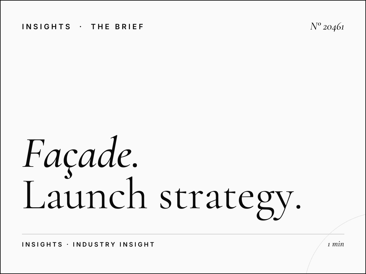 Façade Zerktouni New Product: Launch Strategy