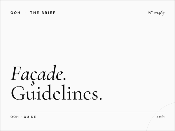 Façade Zerktouni Message Strategy: Guidelines for Moroccan Outdoor Advertising Success