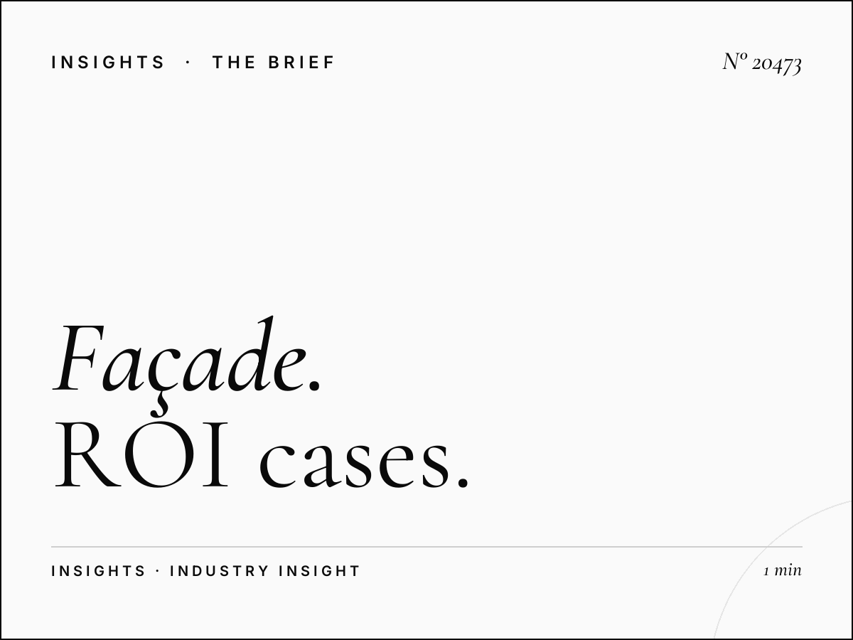 Façade Zerktouni Success Stories: ROI Cases