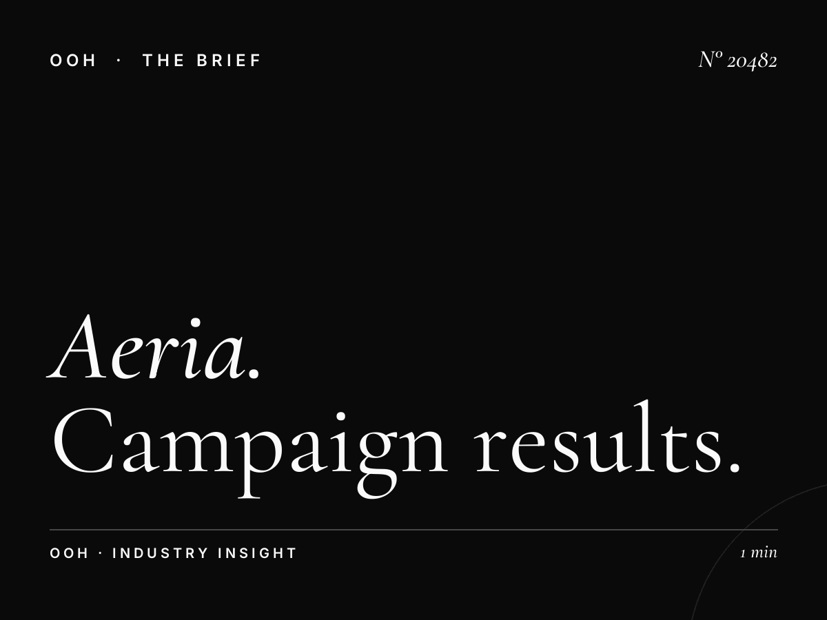 Aeria Mall Screens Effectiveness: Campaign Results