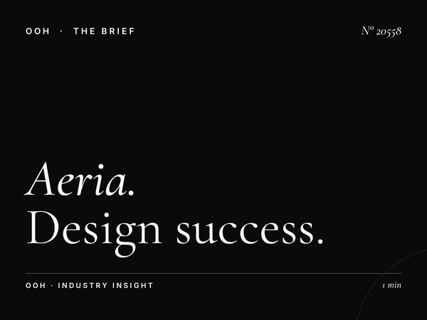 Aeria Mall Screens Creative: Design Success