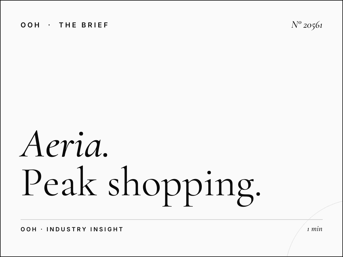 Aeria Mall Screens Traffic: Peak Shopping Hours