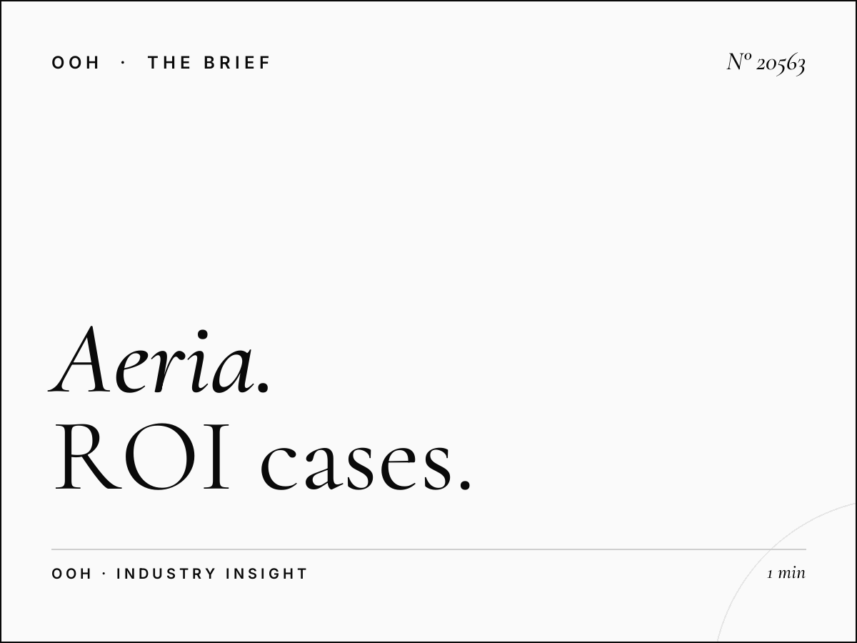 Aeria Mall Screens Success Stories: ROI Cases